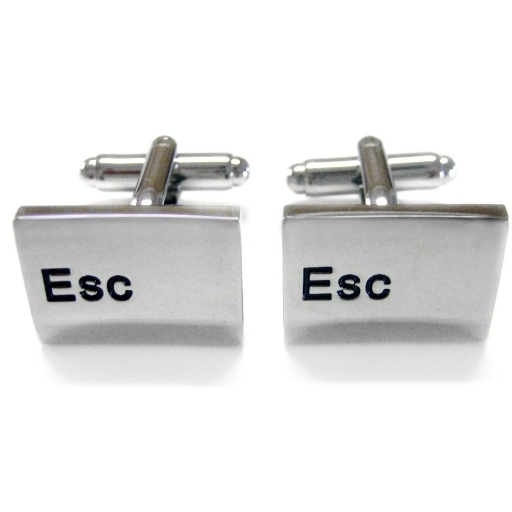 Esc Keyboard Cufflinks